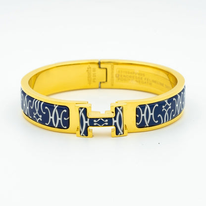 [Riva Jewelry]H BRACELET BLACK MULTICOLOR