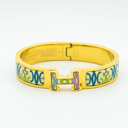 [Riva Jewelry]H BRACELET BEIGE MULTICOLOR