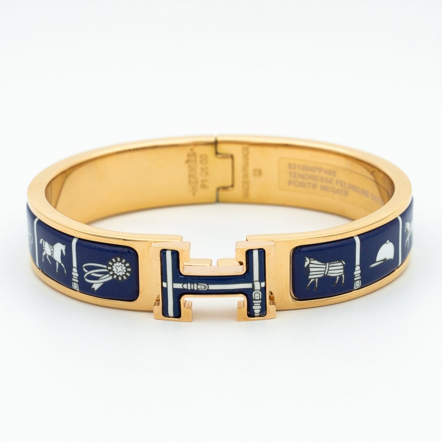 [Riva Jewelry]H BRACELET BLUE CERAMIC