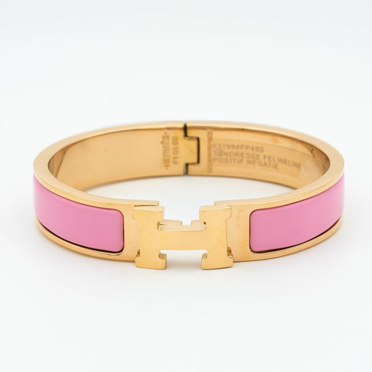 [Riva Jewelry]H PINK BRACELET