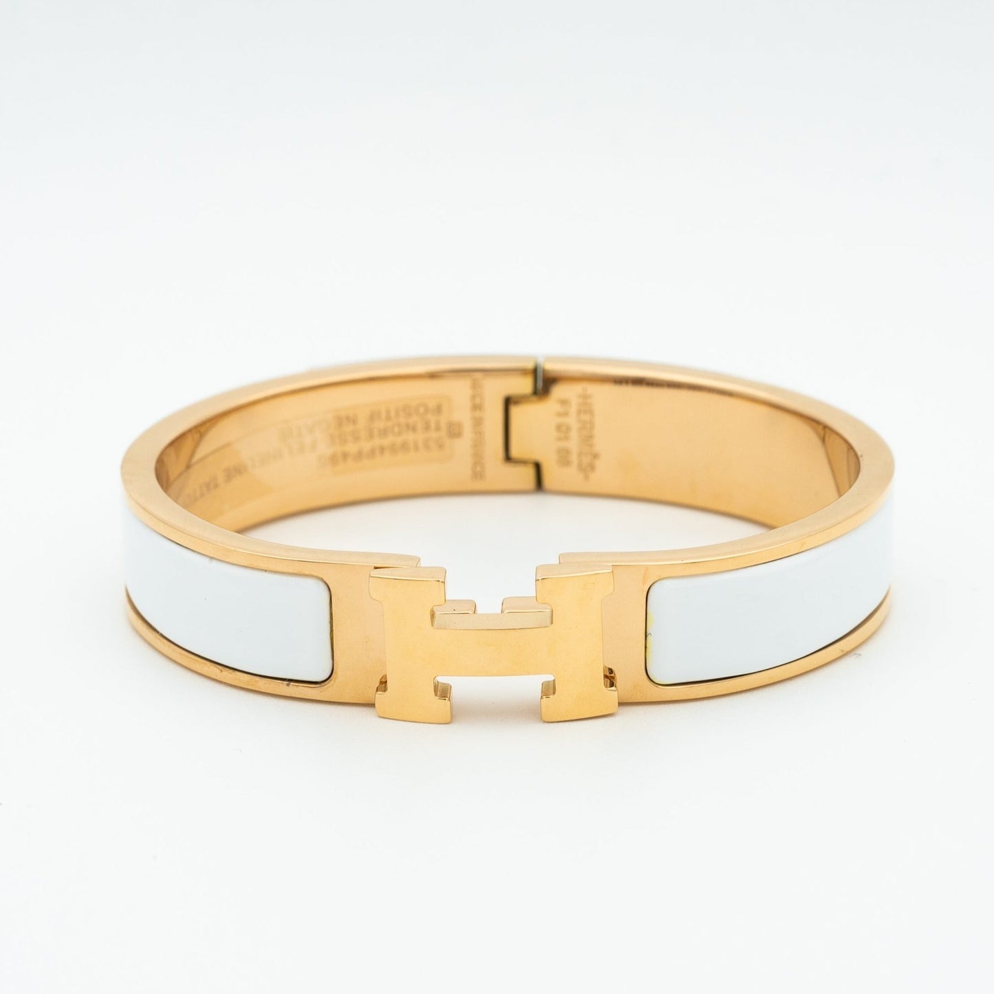 [Riva Jewelry]H WHITE BRACELET