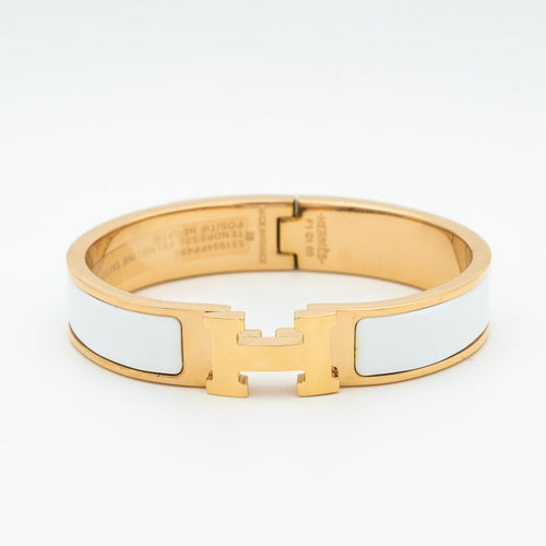 [Riva Jewelry]H WHITE BRACELET