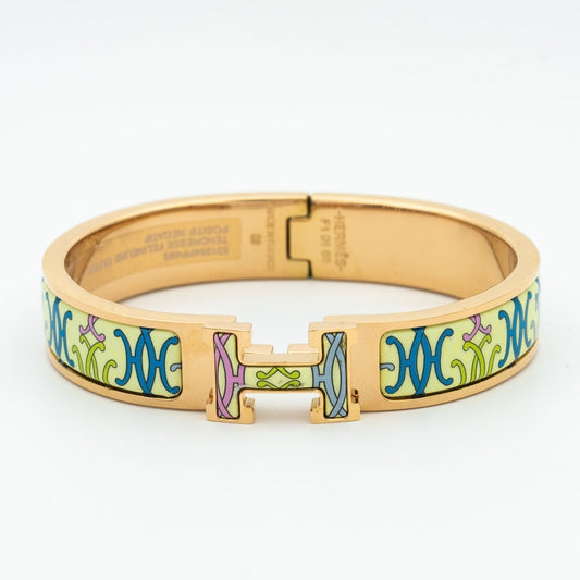 [Riva Jewelry]H BRACELET BEIGE MULTICOLOR