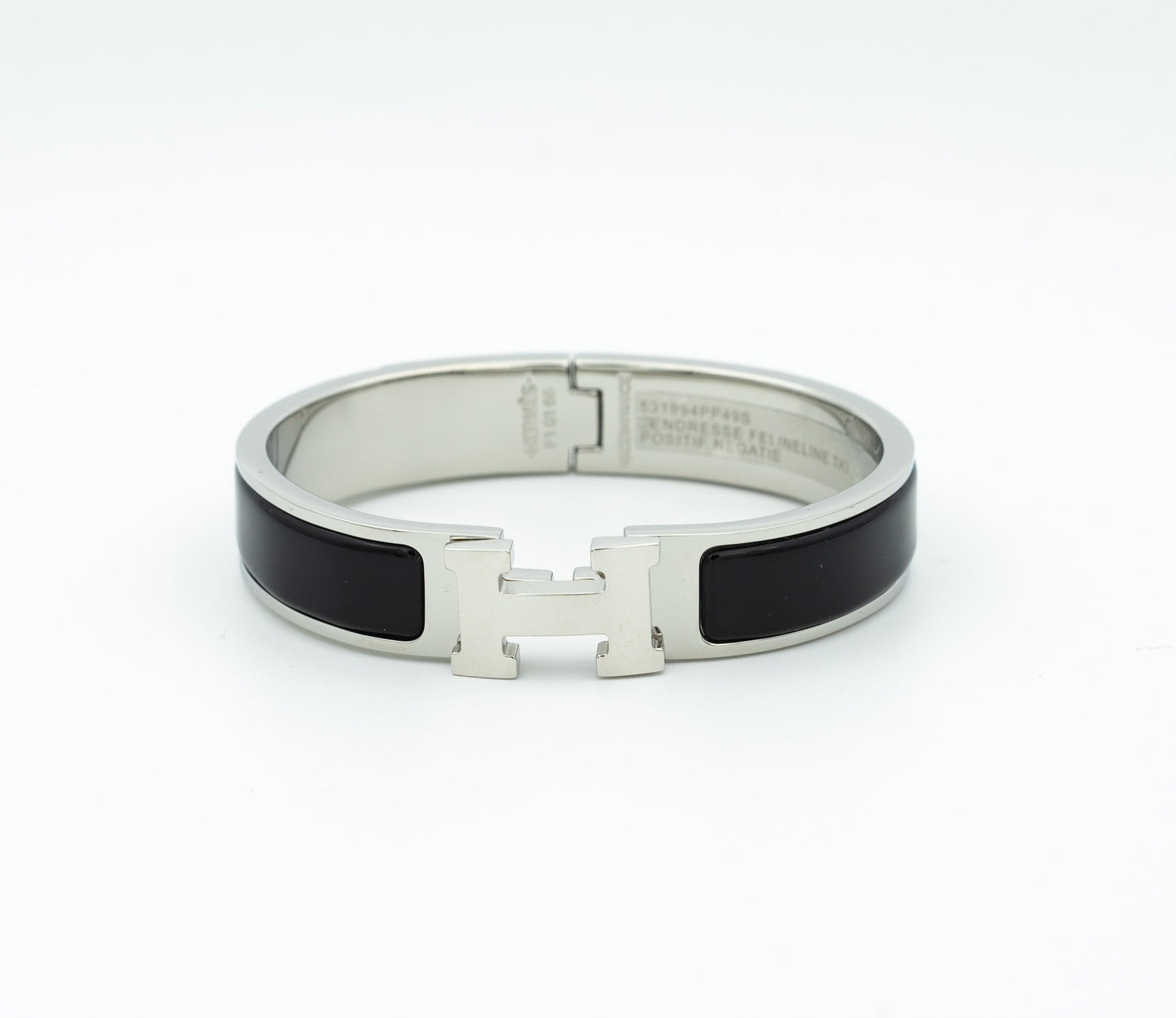 [Riva Jewelry]H BLACK BRACELET