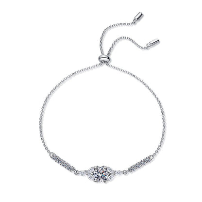 [Riva Jewelry]BLOOMING STAR-FLOWER MOISSANITE BRACELET