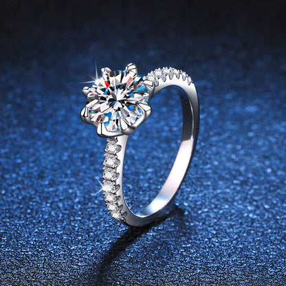 [Riva Jewelry]BOLD TIGER CLAW MOISSANITE ENGAGEMENT RING
