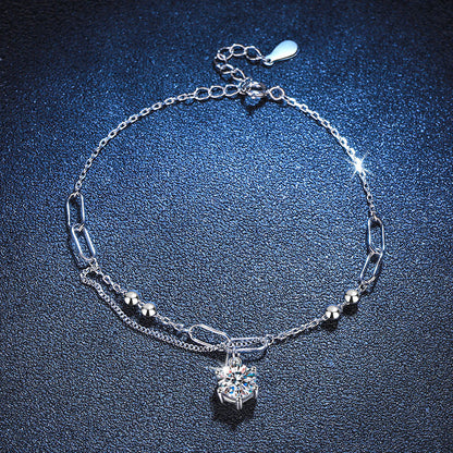 [Riva Jewelry]CLASSIC SOLITAIRE MOISSANITE BRACELET