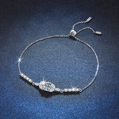 [Riva Jewelry]BLOOMING STAR-FLOWER MOISSANITE BRACELET