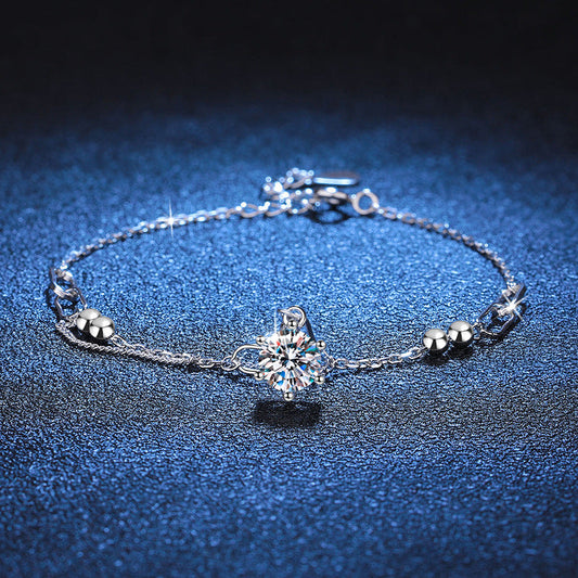 [Riva Jewelry]CLASSIC SOLITAIRE MOISSANITE BRACELET