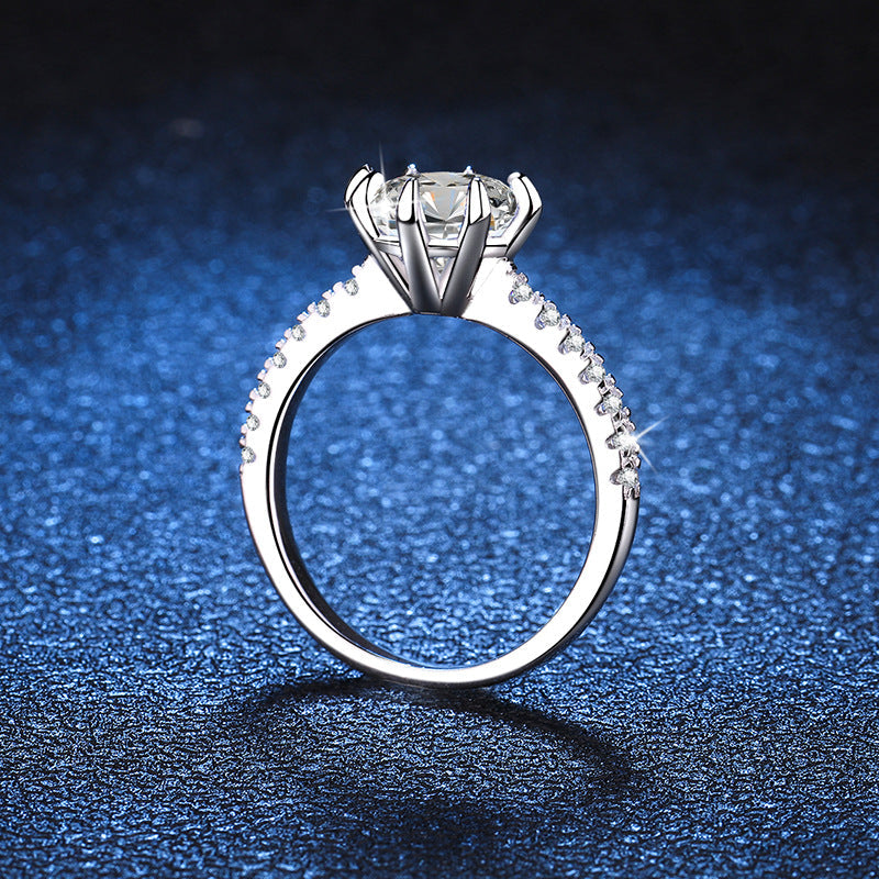 [Riva Jewelry]BOLD TIGER CLAW MOISSANITE ENGAGEMENT RING