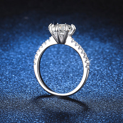 [Riva Jewelry]BOLD TIGER CLAW MOISSANITE ENGAGEMENT RING