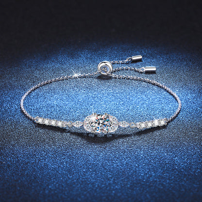 [Riva Jewelry]BLOOMING STAR-FLOWER MOISSANITE BRACELET