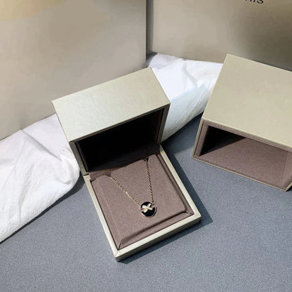 [Riva Jewelry]JEUX DE ROSE GOLD DIAMOND NECKLACE