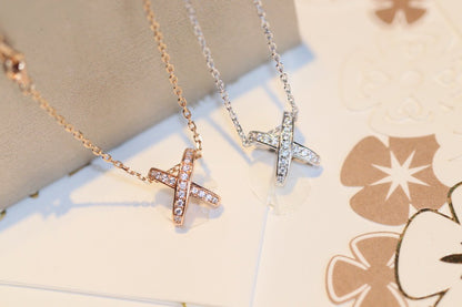 [Riva Jewelry]JEUX DE DIAMOND NECKLACE