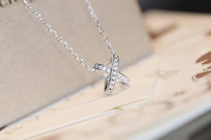 [Riva Jewelry]JEUX DE DIAMOND NECKLACE