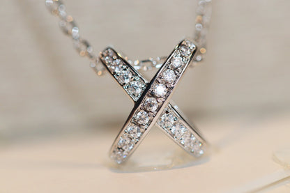[Riva Jewelry]JEUX DE DIAMOND NECKLACE
