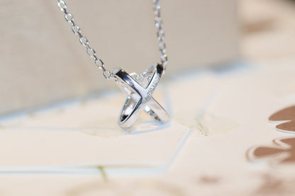 [Riva Jewelry]JEUX DE DIAMOND NECKLACE