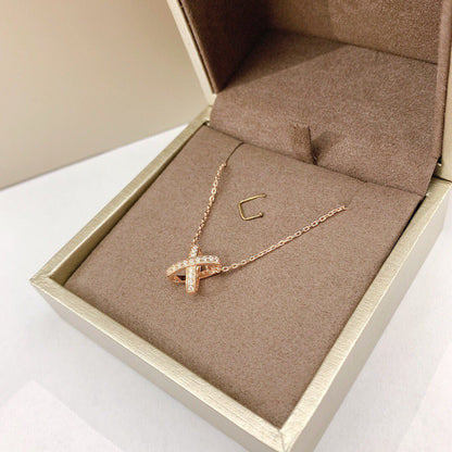 [Riva Jewelry]JEUX DE DIAMOND NECKLACE