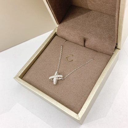 [Riva Jewelry]JEUX DE DIAMOND NECKLACE