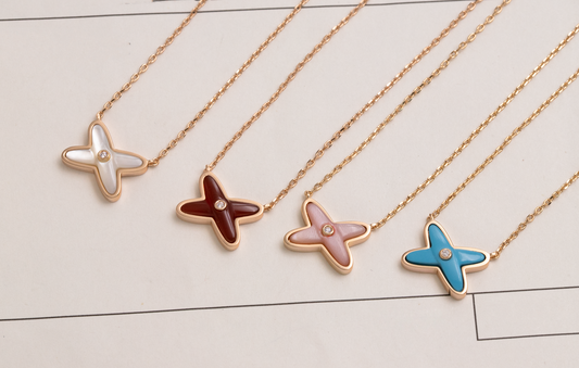 [Riva Jewelry]JEUX DE NECKLACE 1 DIAMOND