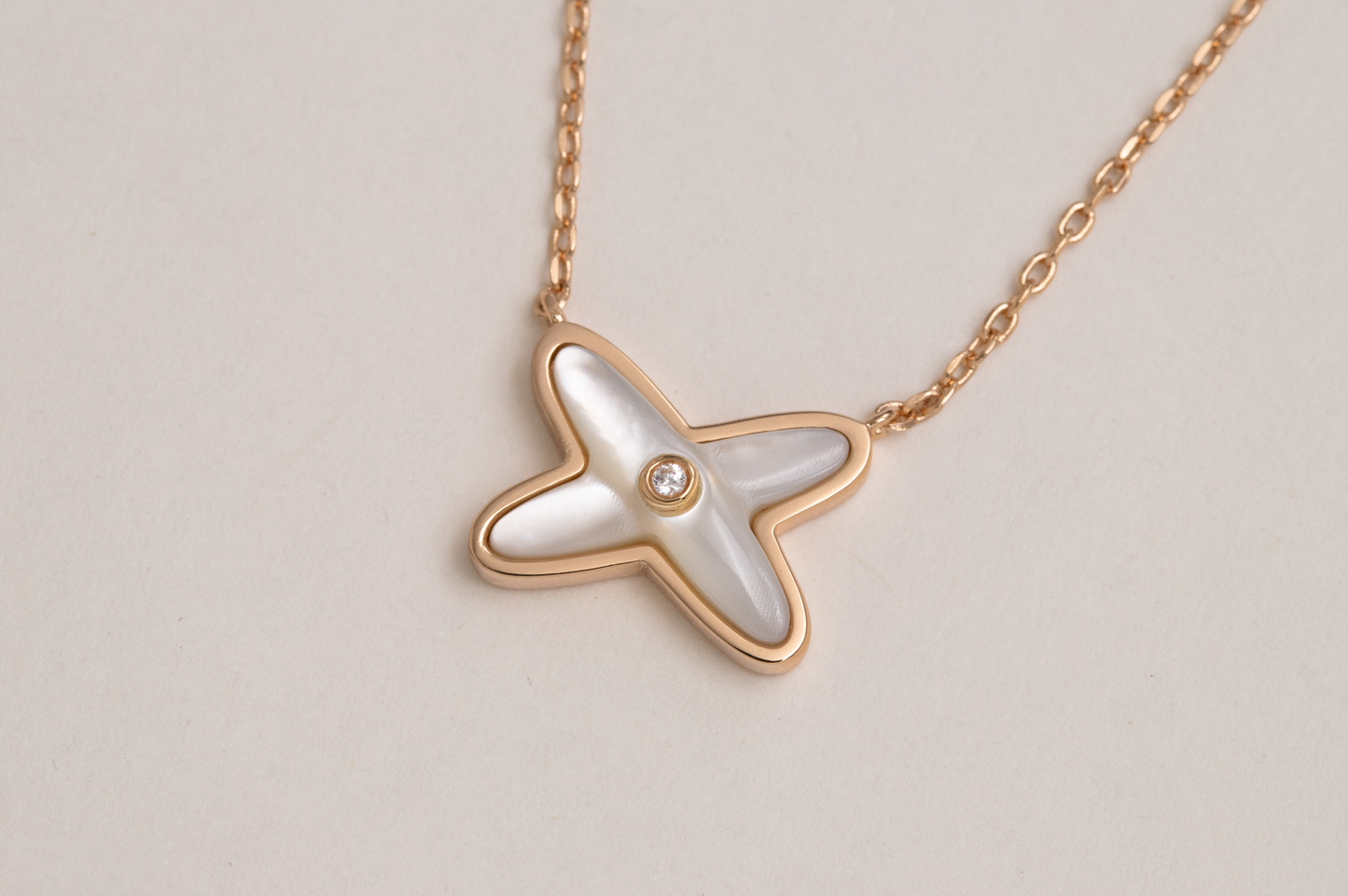 [Riva Jewelry]JEUX DE NECKLACE 1 DIAMOND