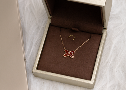 [Riva Jewelry]JEUX DE NECKLACE 1 DIAMOND