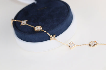[Riva Jewelry]LEAF CLOVER BRACELET