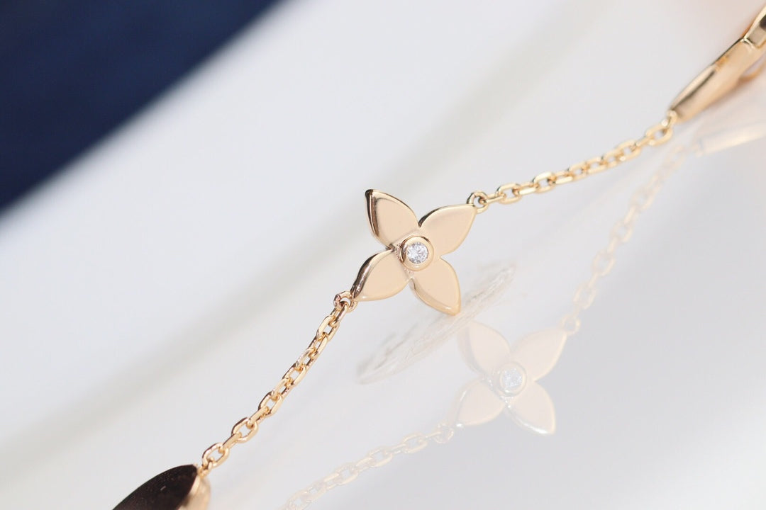 [Riva Jewelry]LEAF CLOVER BRACELET