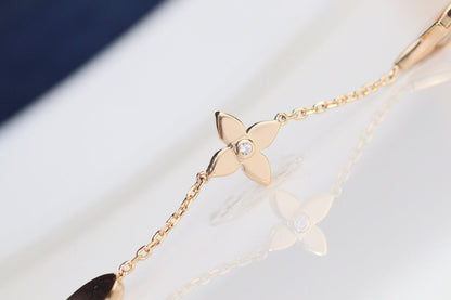[Riva Jewelry]LEAF CLOVER BRACELET