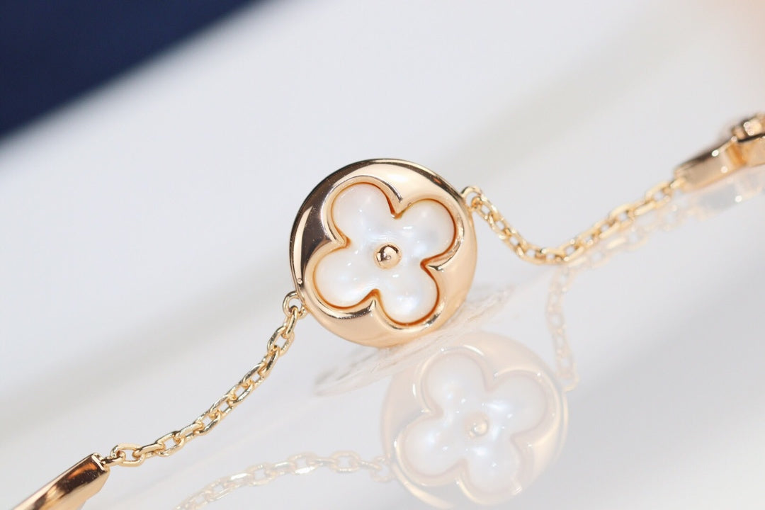 [Riva Jewelry]LEAF CLOVER BRACELET