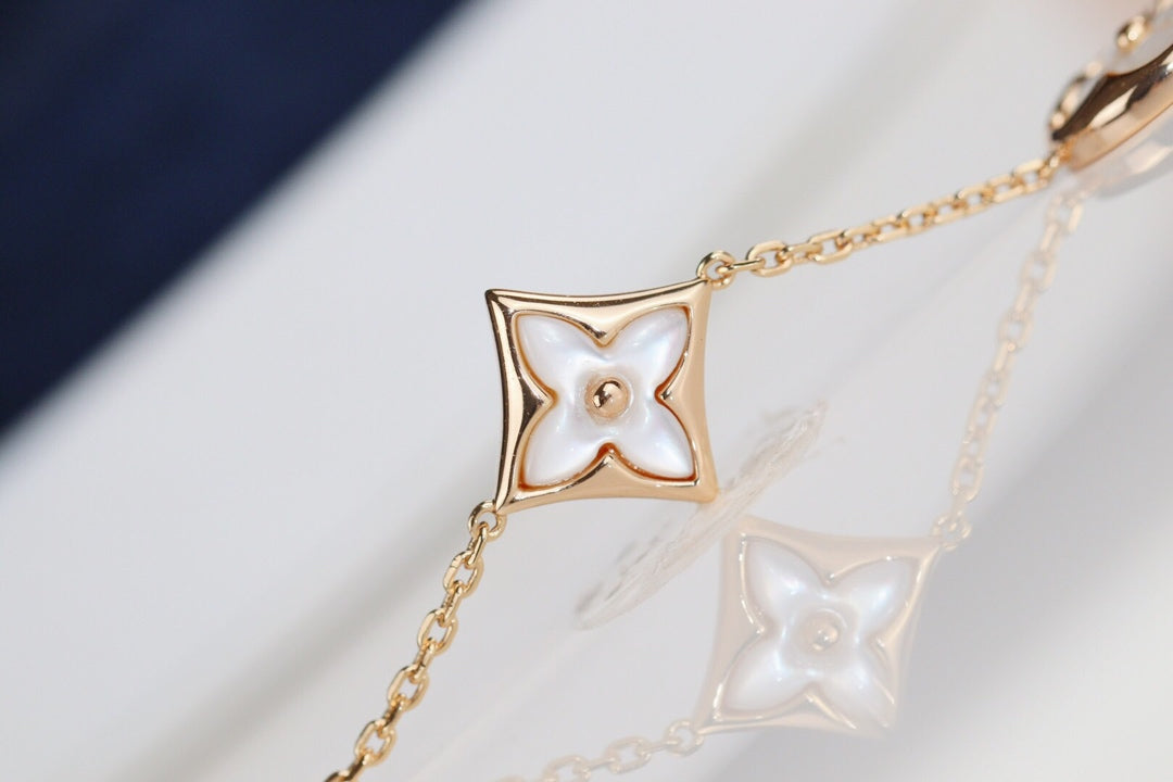 [Riva Jewelry]LEAF CLOVER BRACELET