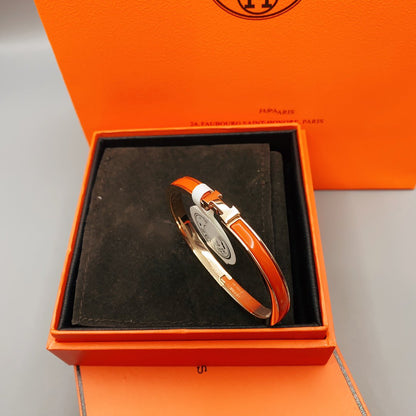 [Riva Jewelry]CLASSIC HM CLIC RED 8MM ENAMEL BRACELET