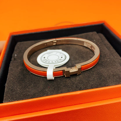 [Riva Jewelry]CLASSIC HM CLIC RED 8MM ENAMEL BRACELET