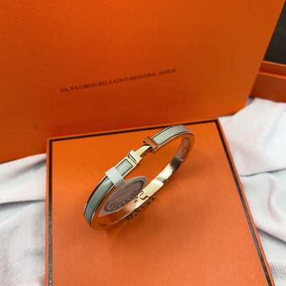[Riva Jewelry]CLASSIC HM CLIC GREEN 8MM ENAMEL BRACELET
