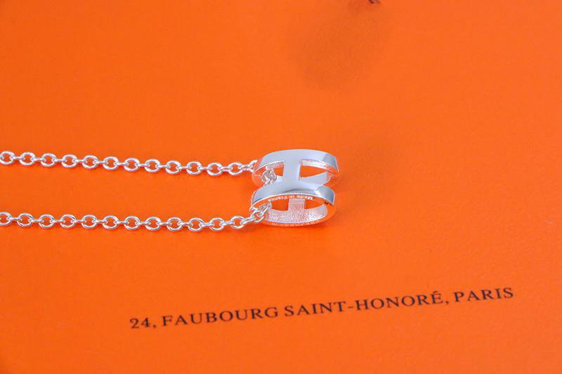 [Riva Jewelry]HM NECKLACE H LETTER OVAL SERIES