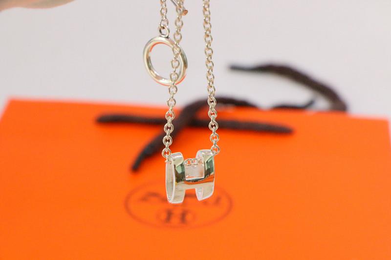 [Riva Jewelry]HM NECKLACE H LETTER OVAL SERIES