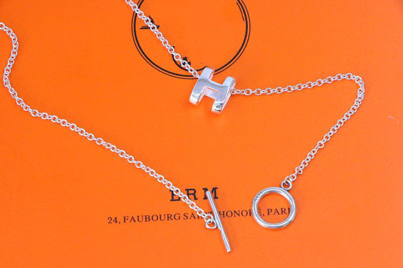 [Riva Jewelry]HM NECKLACE H LETTER OVAL SERIES