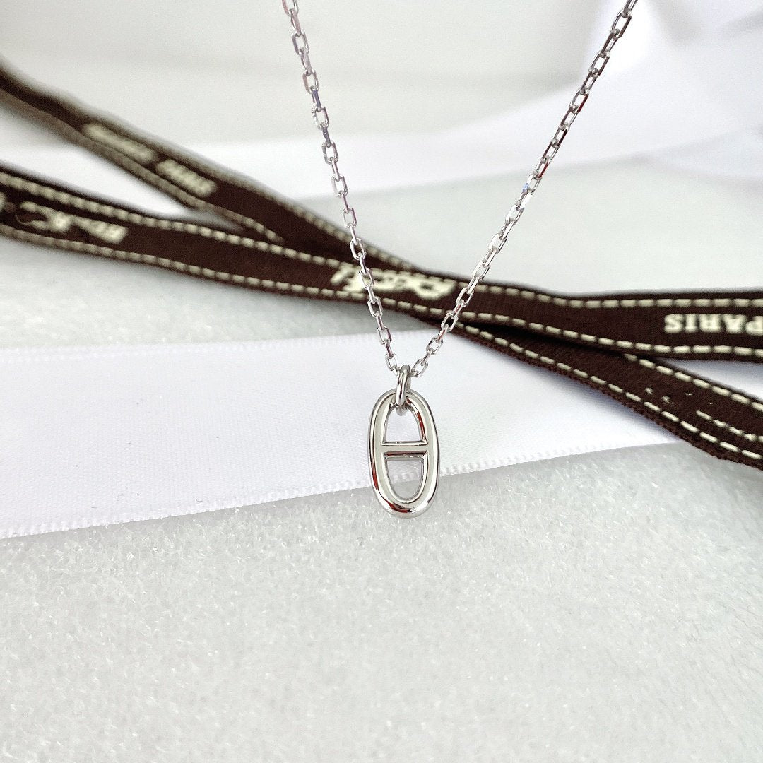 [Riva Jewelry]HM PIG NOSE NECKLACE