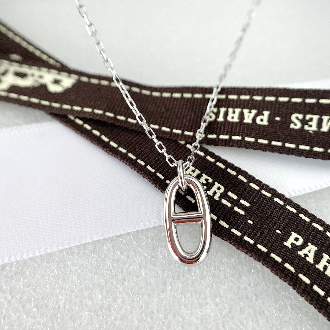 [Riva Jewelry]HM PIG NOSE NECKLACE