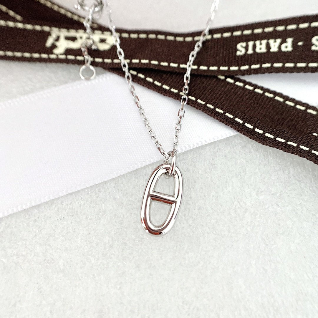 [Riva Jewelry]HM PIG NOSE NECKLACE
