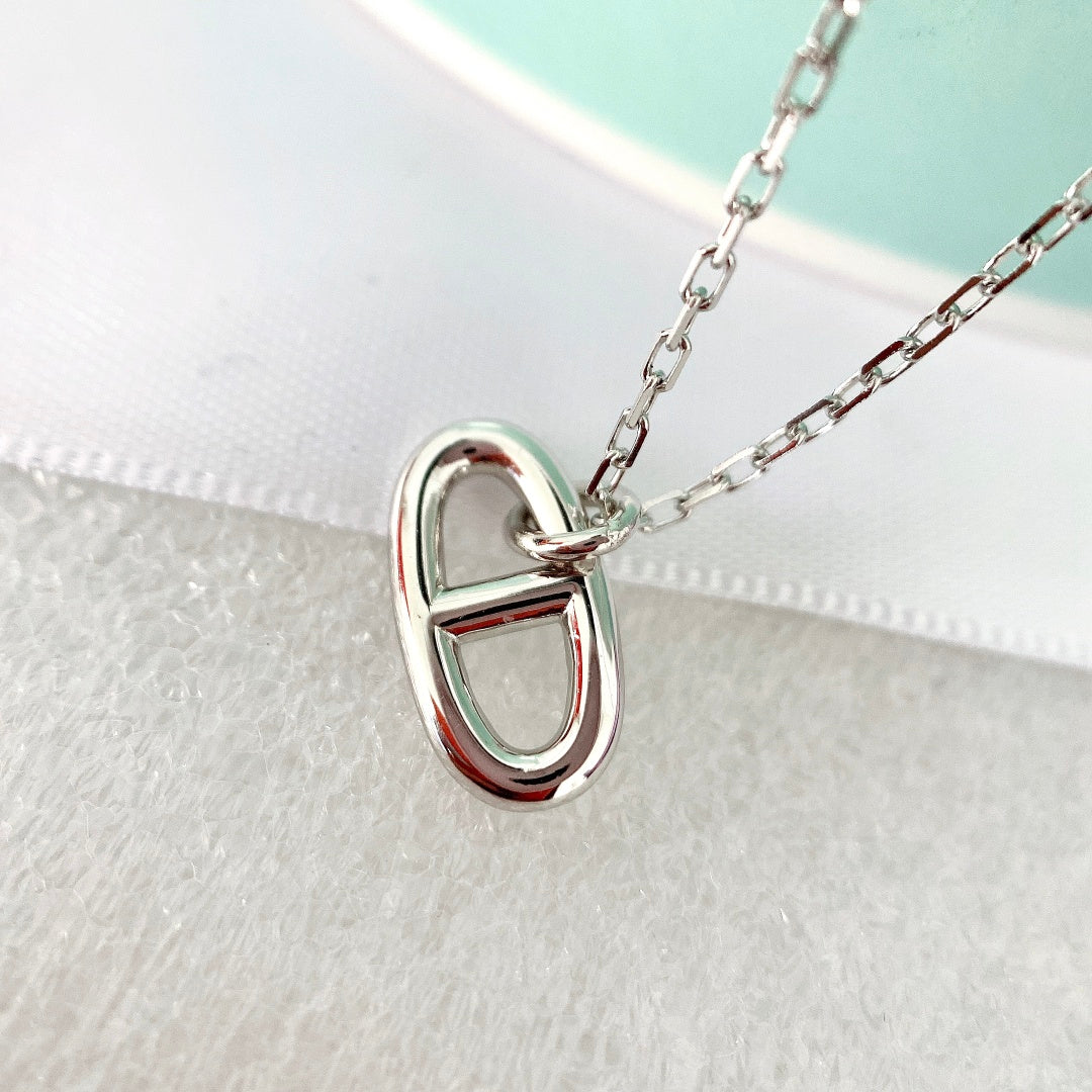[Riva Jewelry]HM PIG NOSE NECKLACE