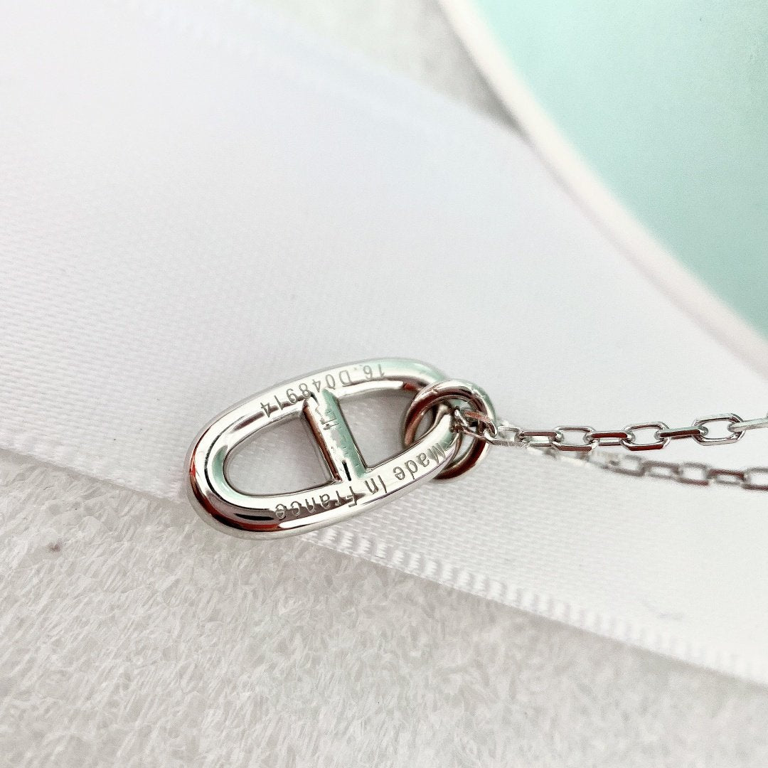 [Riva Jewelry]HM PIG NOSE NECKLACE