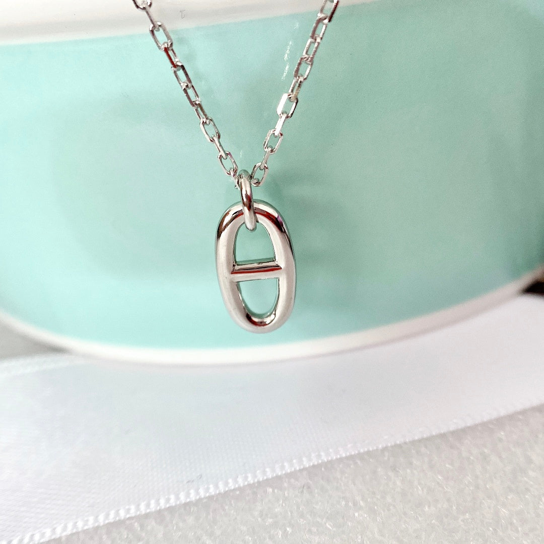 [Riva Jewelry]HM PIG NOSE NECKLACE