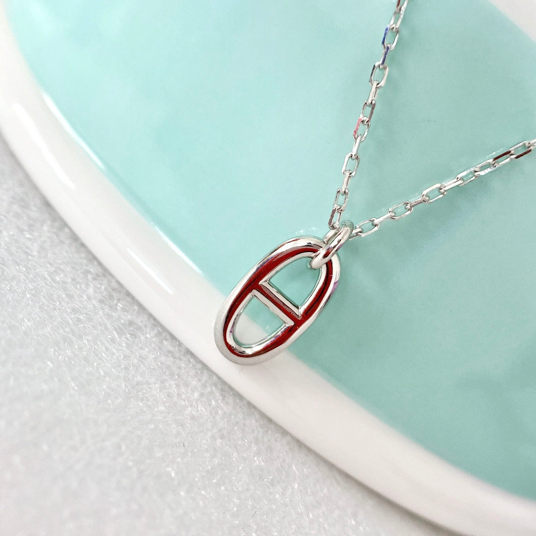 [Riva Jewelry]HM PIG NOSE NECKLACE