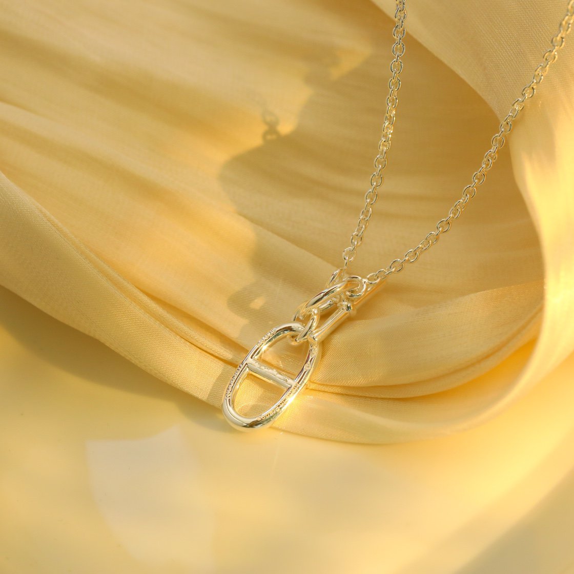 [Riva Jewelry]HM CHAINE D'ANCRE PENDANT NECKLACE STERLING SILVER