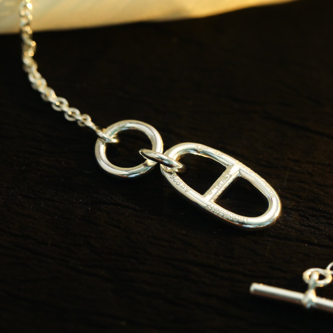 [Riva Jewelry]HM CHAINE D'ANCRE PENDANT NECKLACE STERLING SILVER