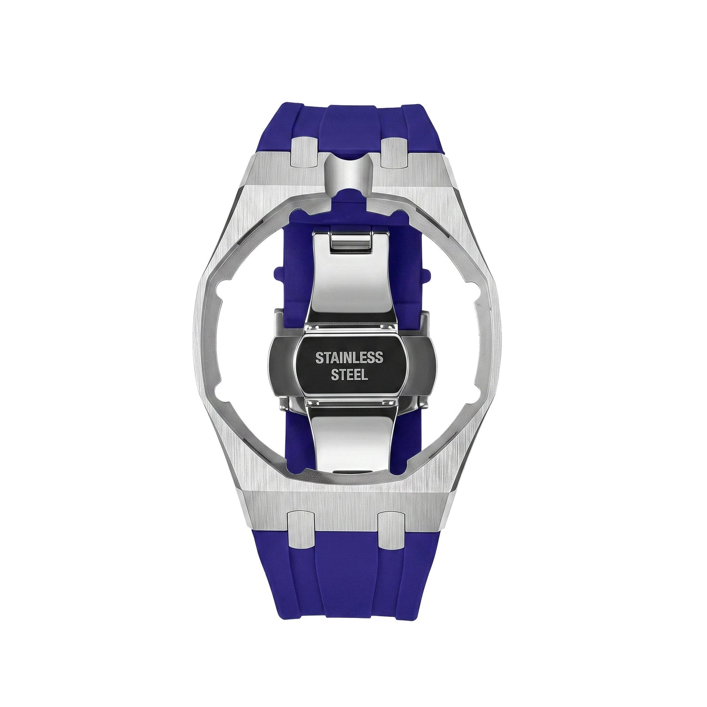 [Riva Jewelry]Royal Oak Pop Exclusive Steel Case & Silicone Strap With Cradle