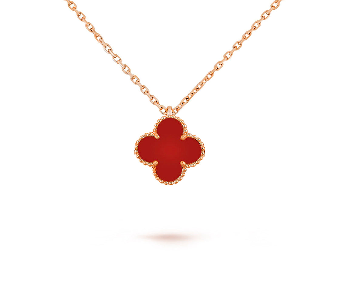 [Riva Jewelry]9.5MM MINI CLOVER PENDANT NECKLACE COLLECTION