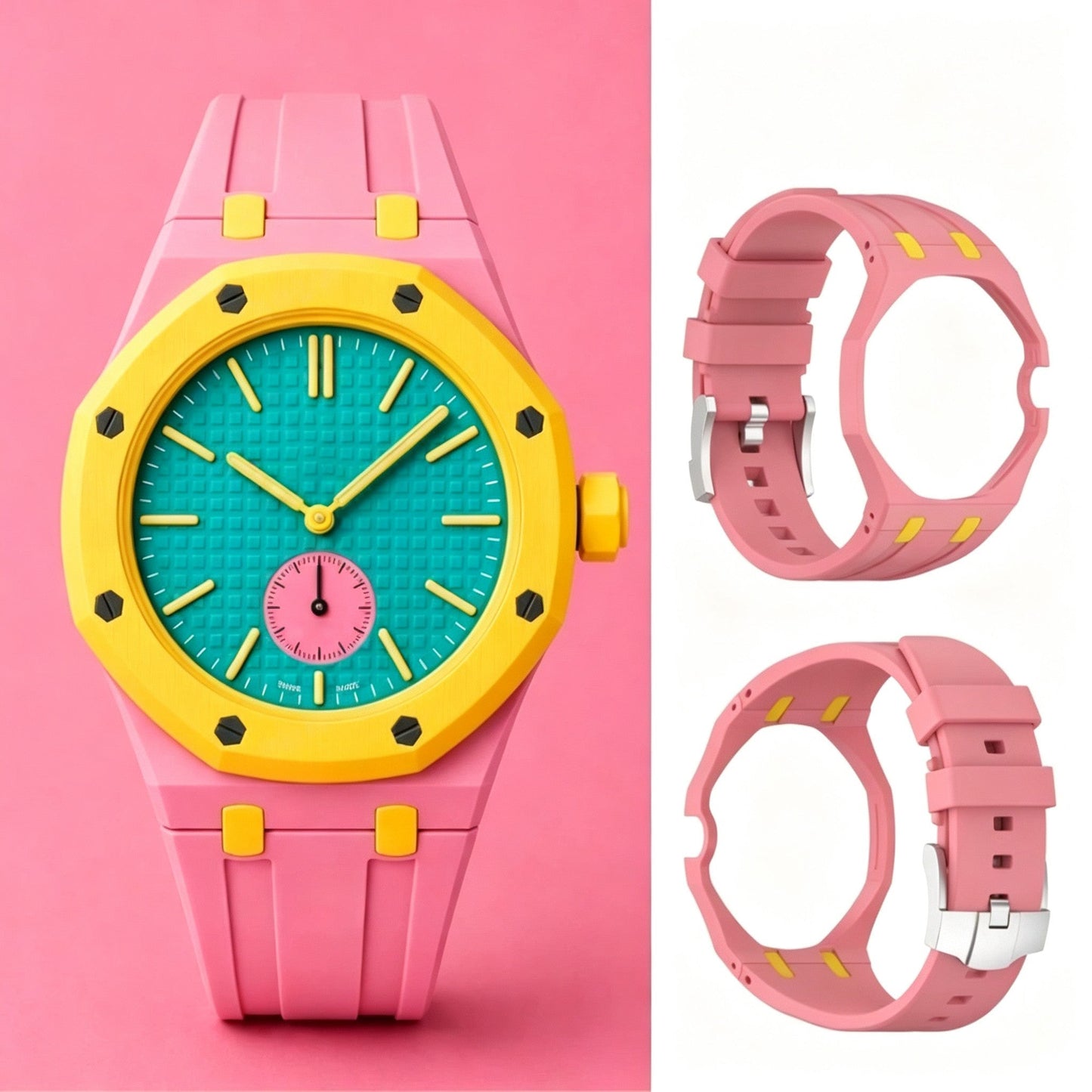 [Riva Jewelry]ROYAL OAK POP EXCLUSIVE RUBBER STRAP