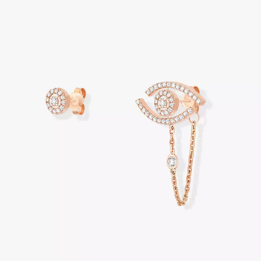 [Riva Jewelry]LUCKY EYE DIAMOND EARRINGS
